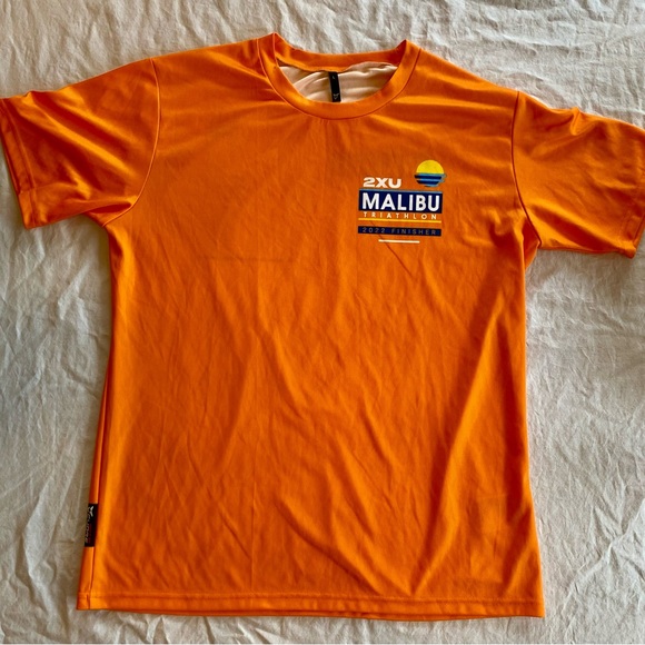 Cuore & Pelle Other - 2022 Orange Malibu Triathlon Performance Tee